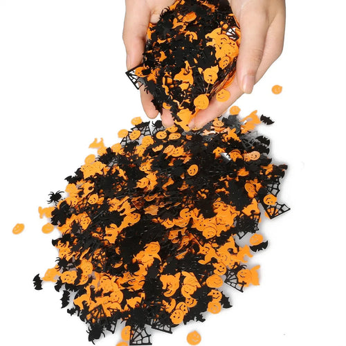 30g Halloween Decorations Pumpkin Witch Confetti